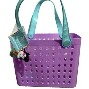 Viral limited edition mini bag Easter basket tote with charms